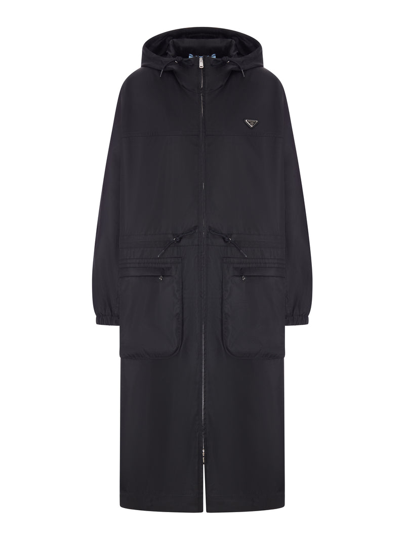 TRENCH IN RE-NYLON CON CAPPUCCIO