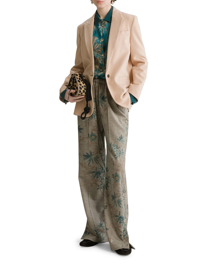 PANTALONI PALAZZO CON STAMPA FLOREALE