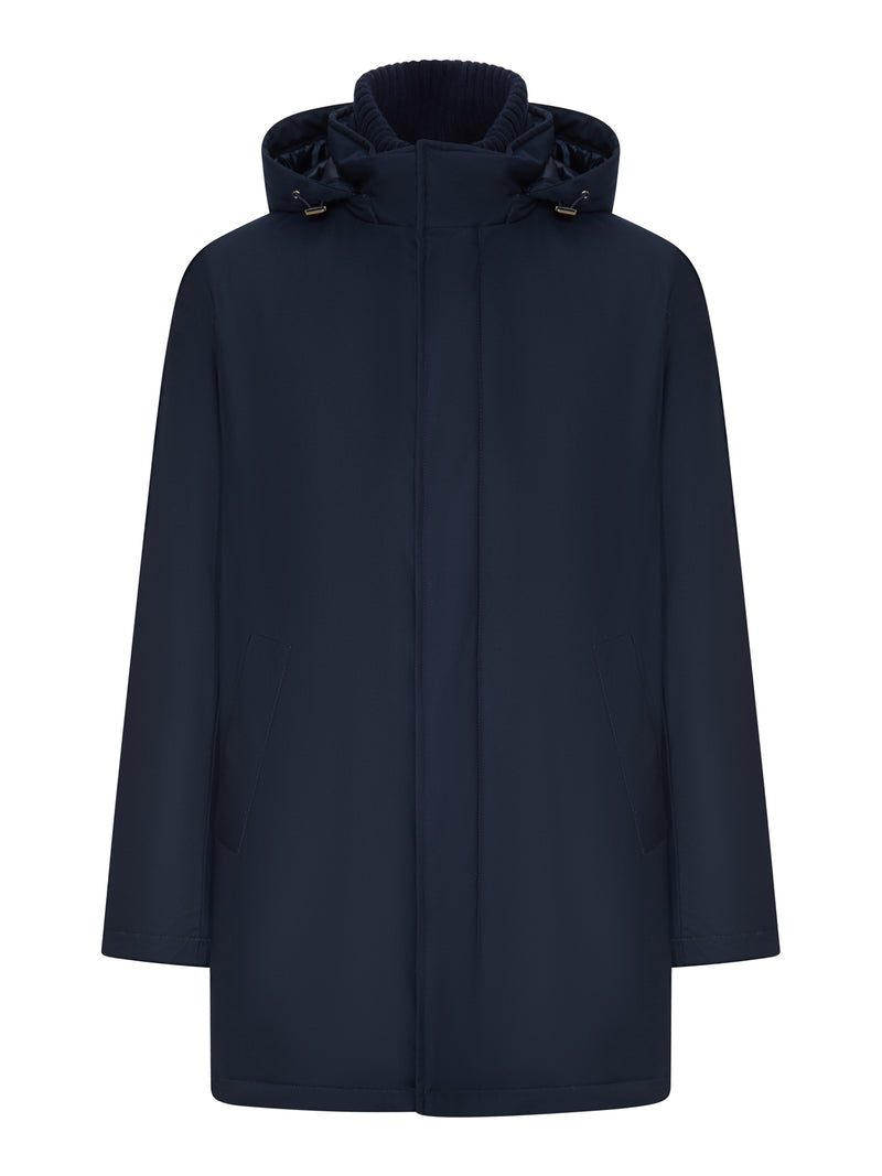 PARKA TECNICO CON CAPPUCCIO