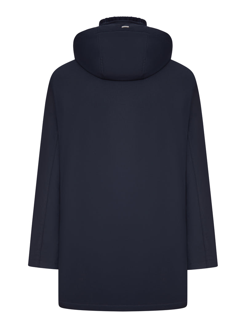PARKA TECNICO CON CAPPUCCIO