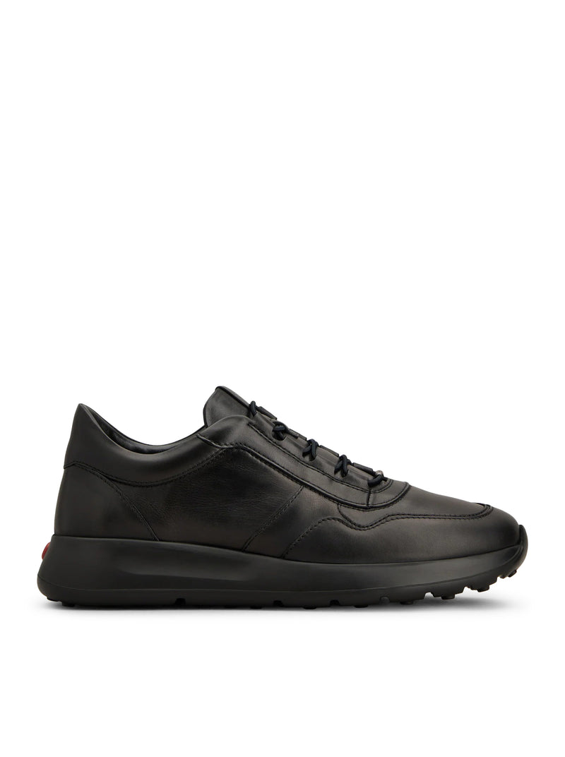 SNEAKERS RED DOT IN PELLE