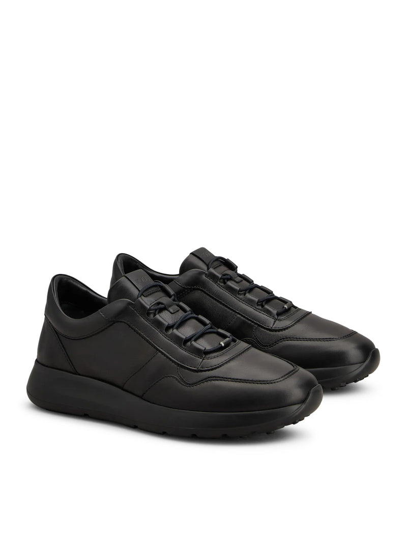 SNEAKERS RED DOT IN PELLE