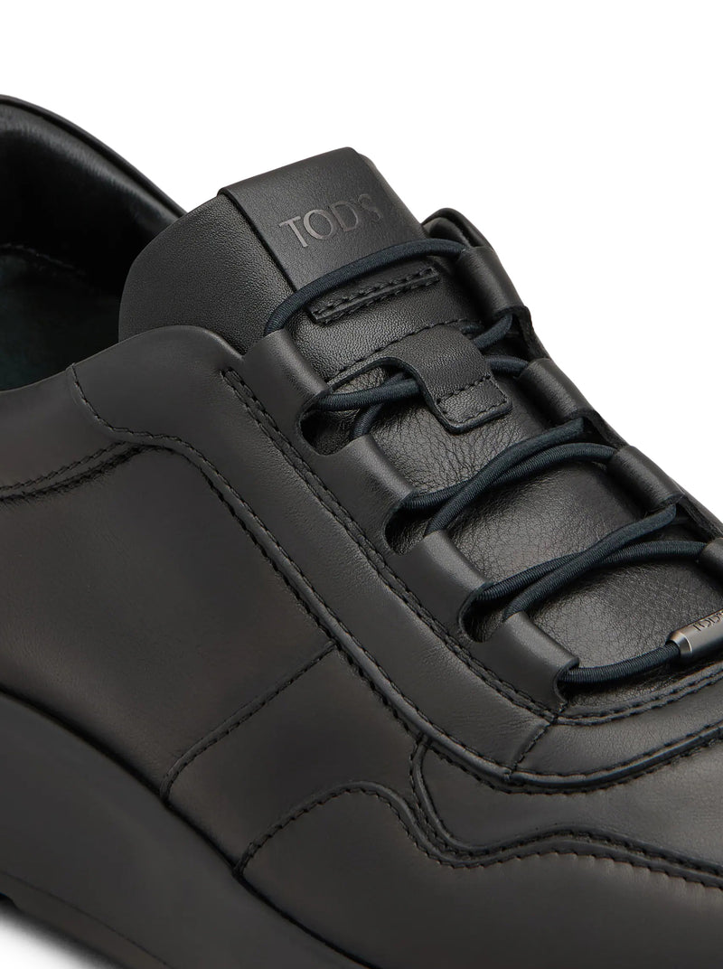 SNEAKERS RED DOT IN PELLE