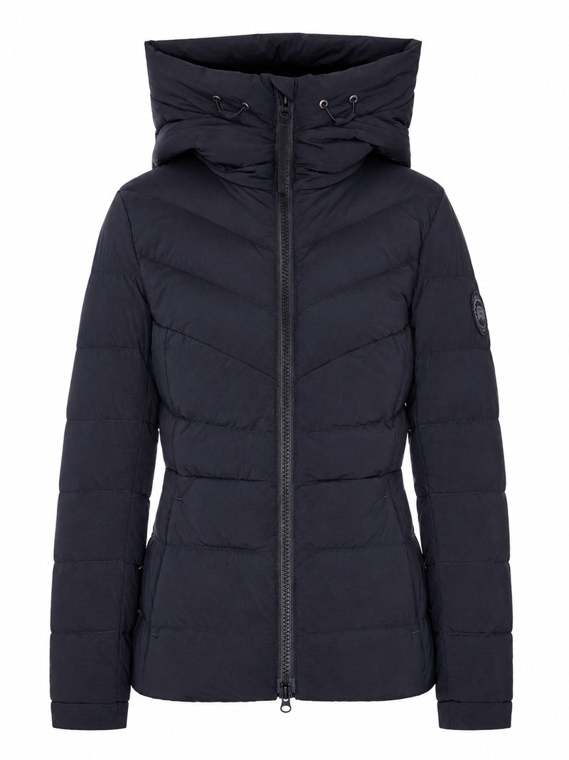 GIACCA TRAPUNTATA CLAIRE BLACK TAG