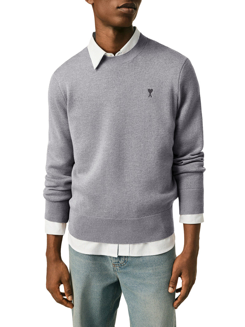 MAGLIA GIROCOLLO AMI DE COEUR IN LANA MERINO