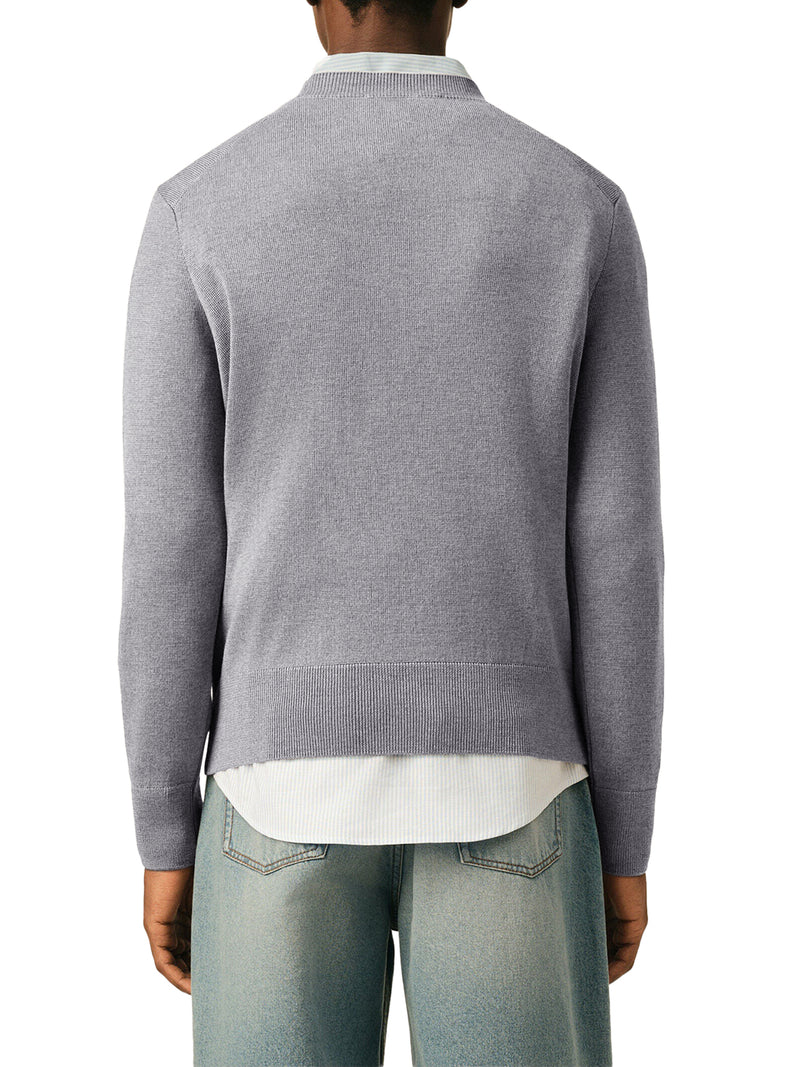 MAGLIA GIROCOLLO AMI DE COEUR IN LANA MERINO