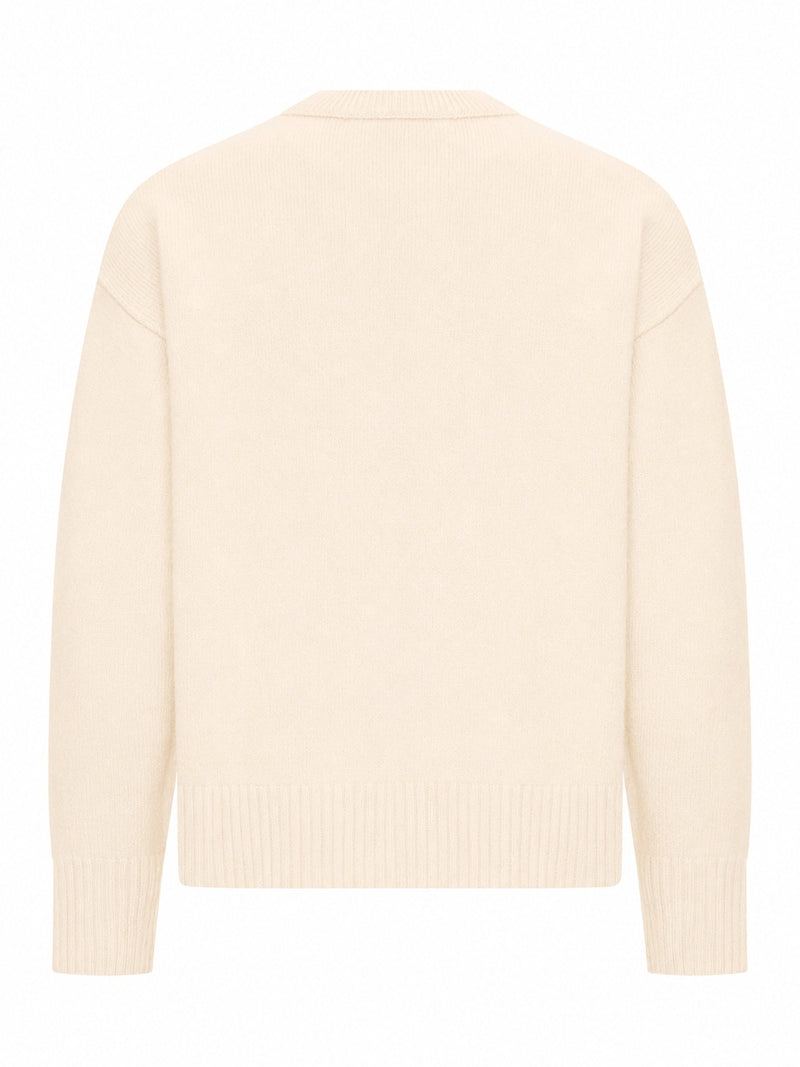 MAGLIONE AMI DE COEUR IN LANA