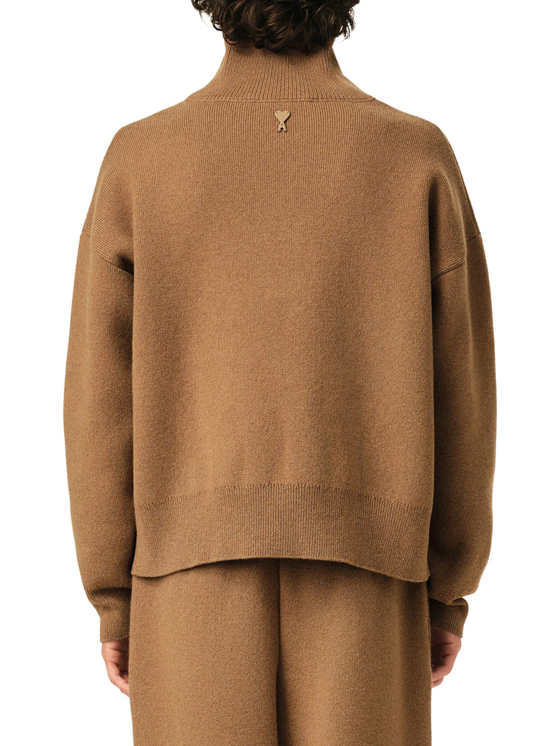 MAGLIA IN LANA CON COLLO POLO