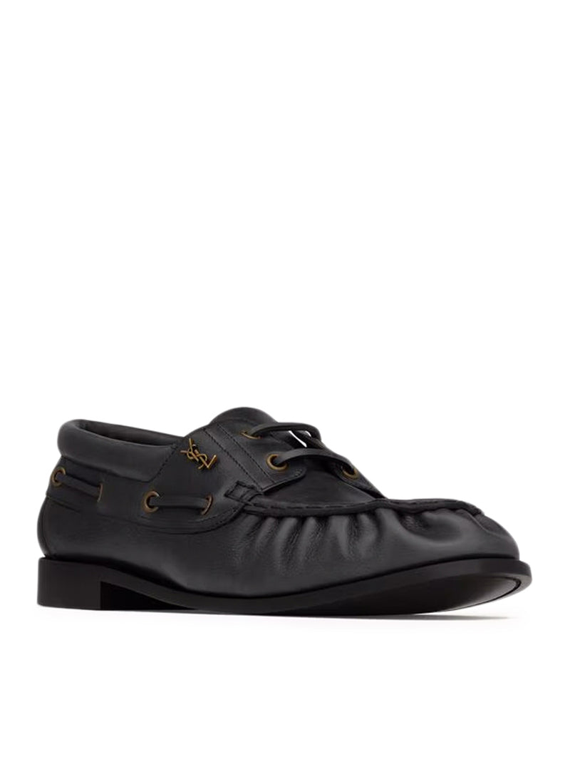 MOCASSINI LE LOAFER BATEAU IN PELLE LISCIA