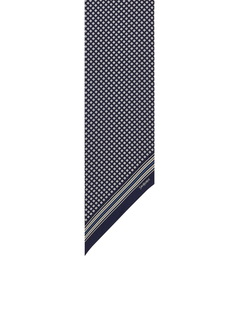 SCIARPA LAVALLIÈRE IN TWILL DI SETA