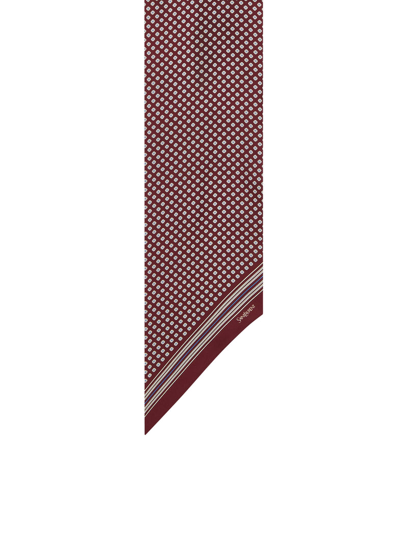 SCIARPA LAVALLIÈRE IN TWILL DI SETA