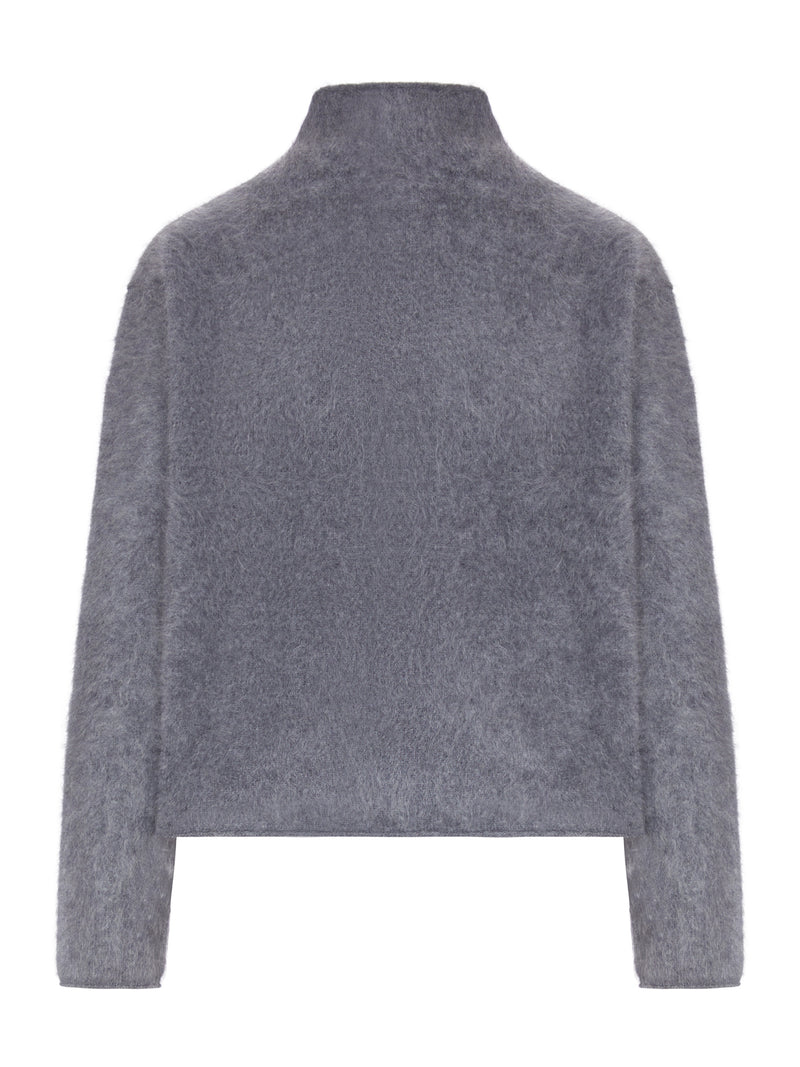 MAGLIA SANDY IN CASHMERE SPAZZOLATO