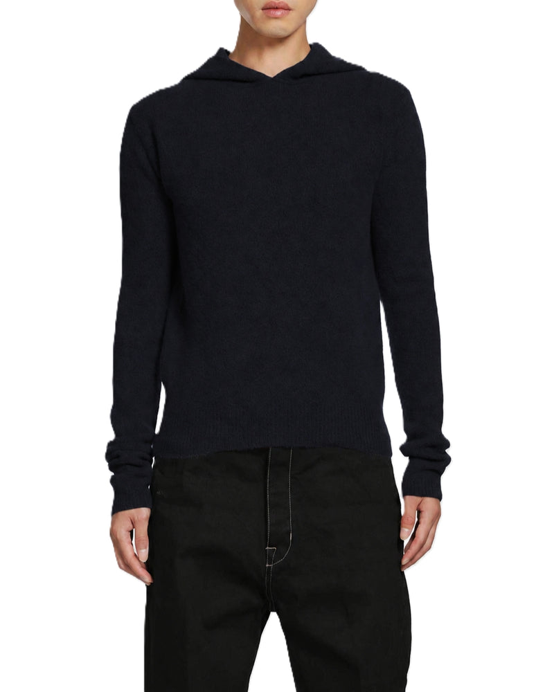 MAGLIA CON CAPPUCCIO IN MAGLIA