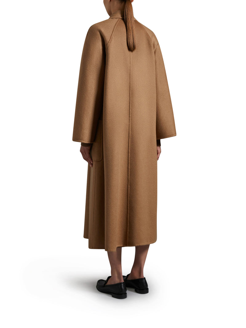 CAPPOTTO LUDMILLA IN LANA CON CINTURA IN VITA