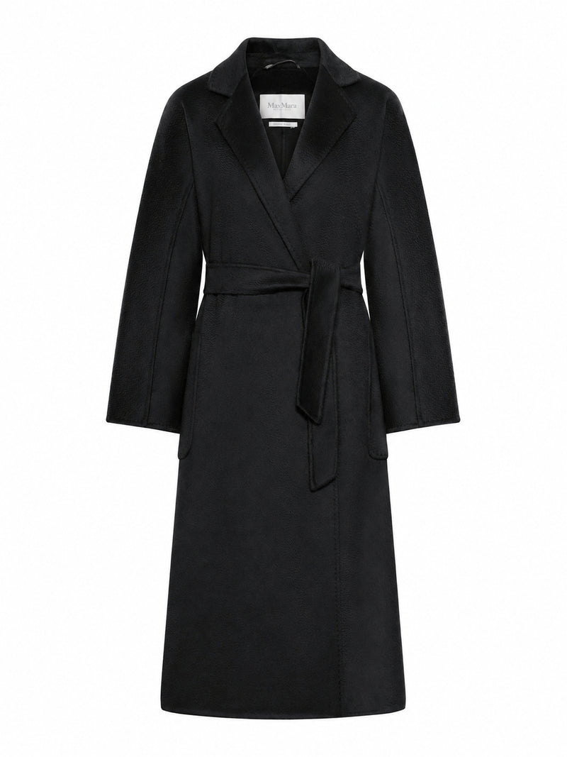CAPPOTTO LUDMILLA IN LANA CON CINTURA IN VITA