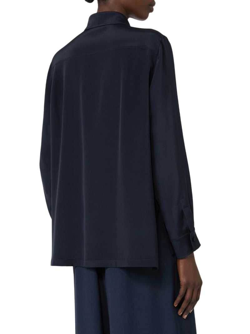 CAMICIA IN CRÊPE DE CHINE DI SETA