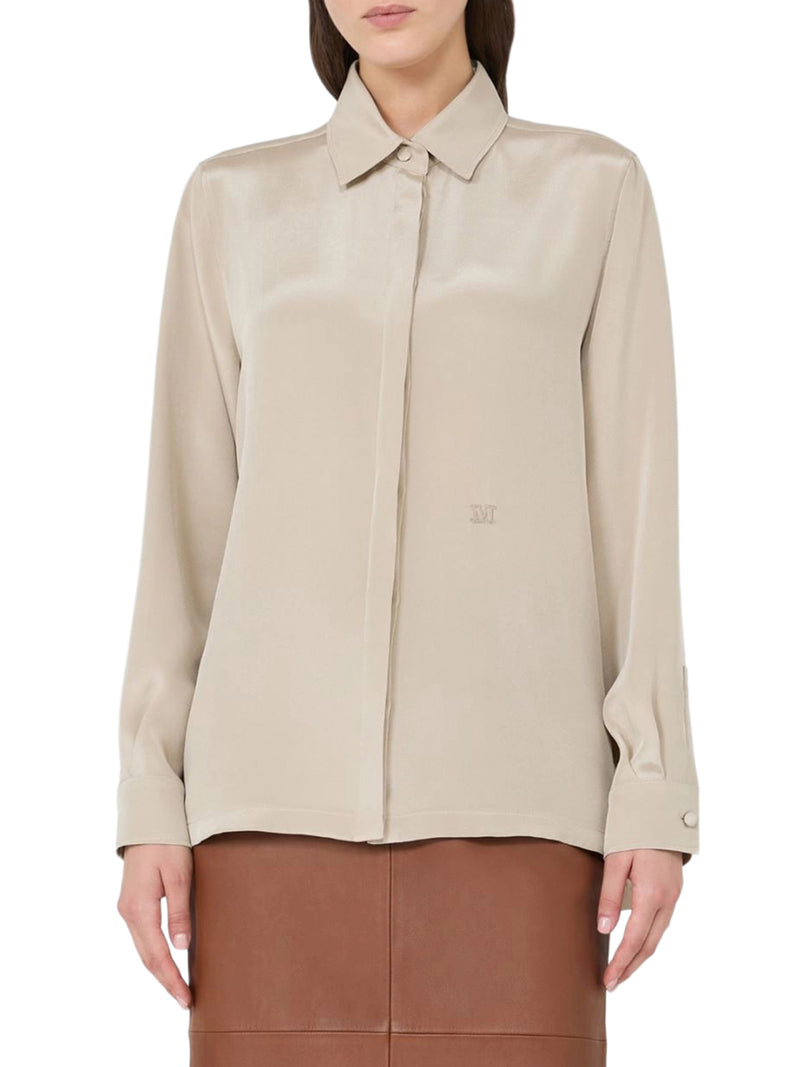 CAMICIA IN CRÊPE DE CHINE DI SETA