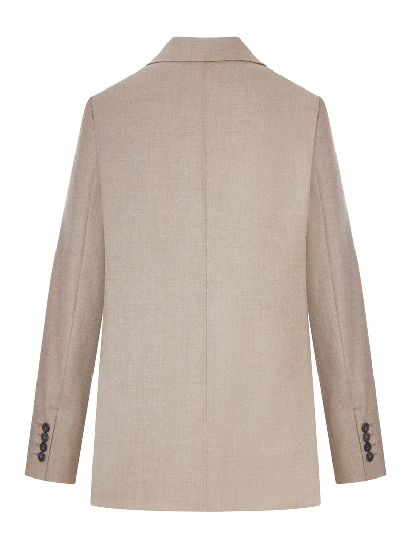 BLAZER IN FOULÉ DI CACHEMIRE