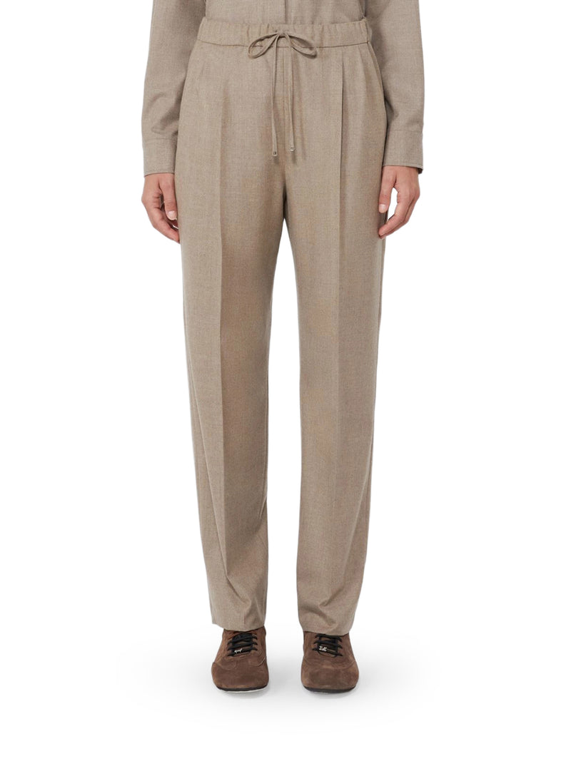 PANTALONE IN FOULÉ DI CACHEMIRE