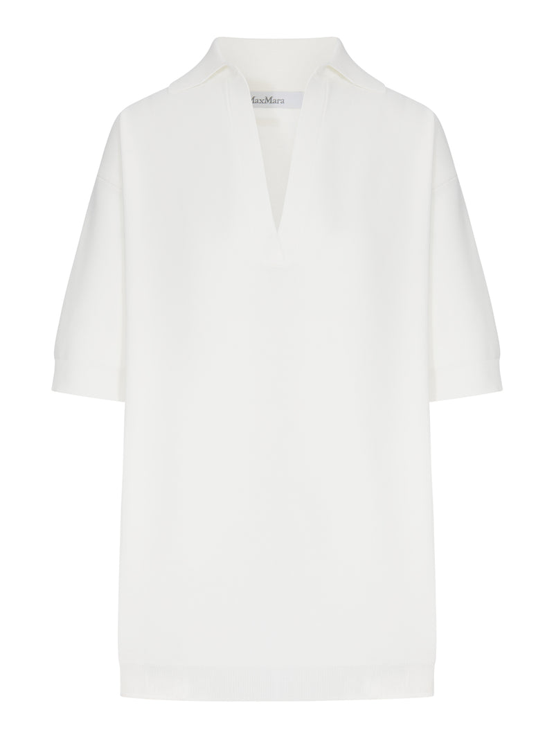 MAGLIA LUNGA IN VISCOSA CRÊPE