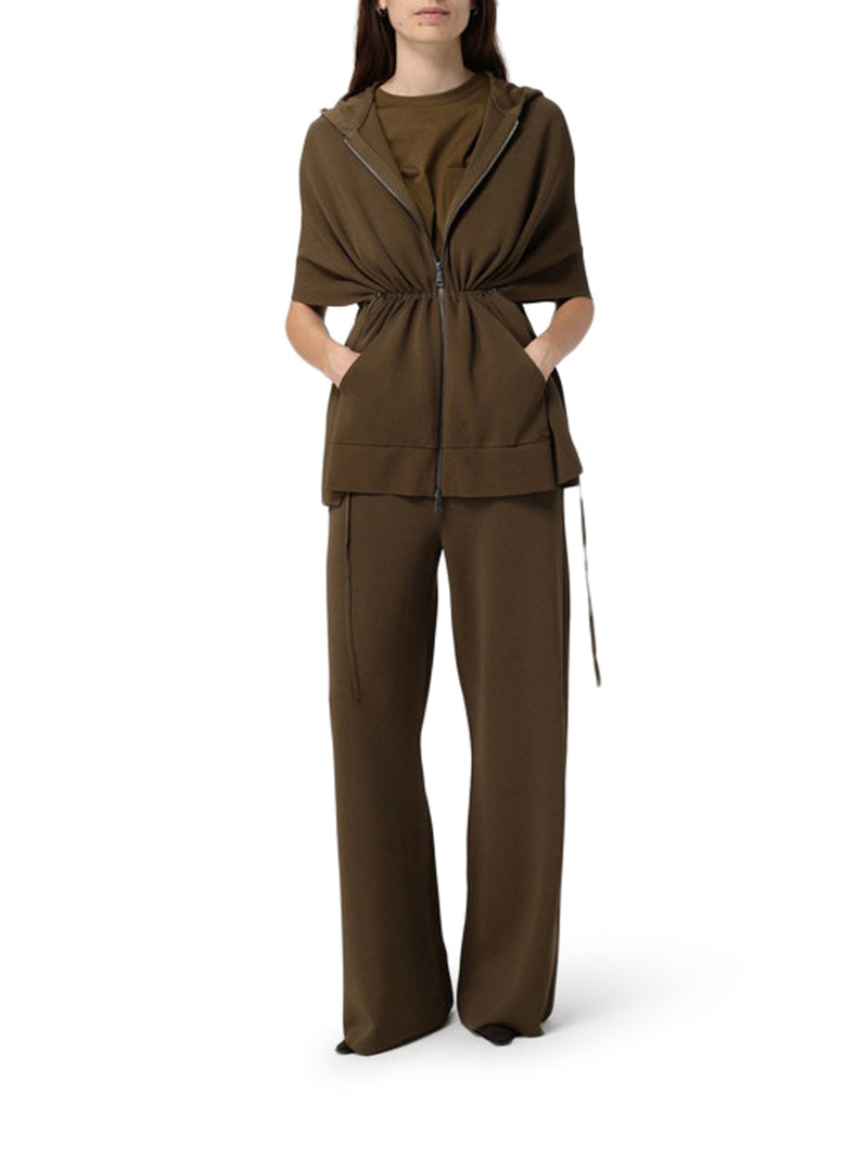 CARDIGAN AMPIO IN VISCOSA CRÊPE