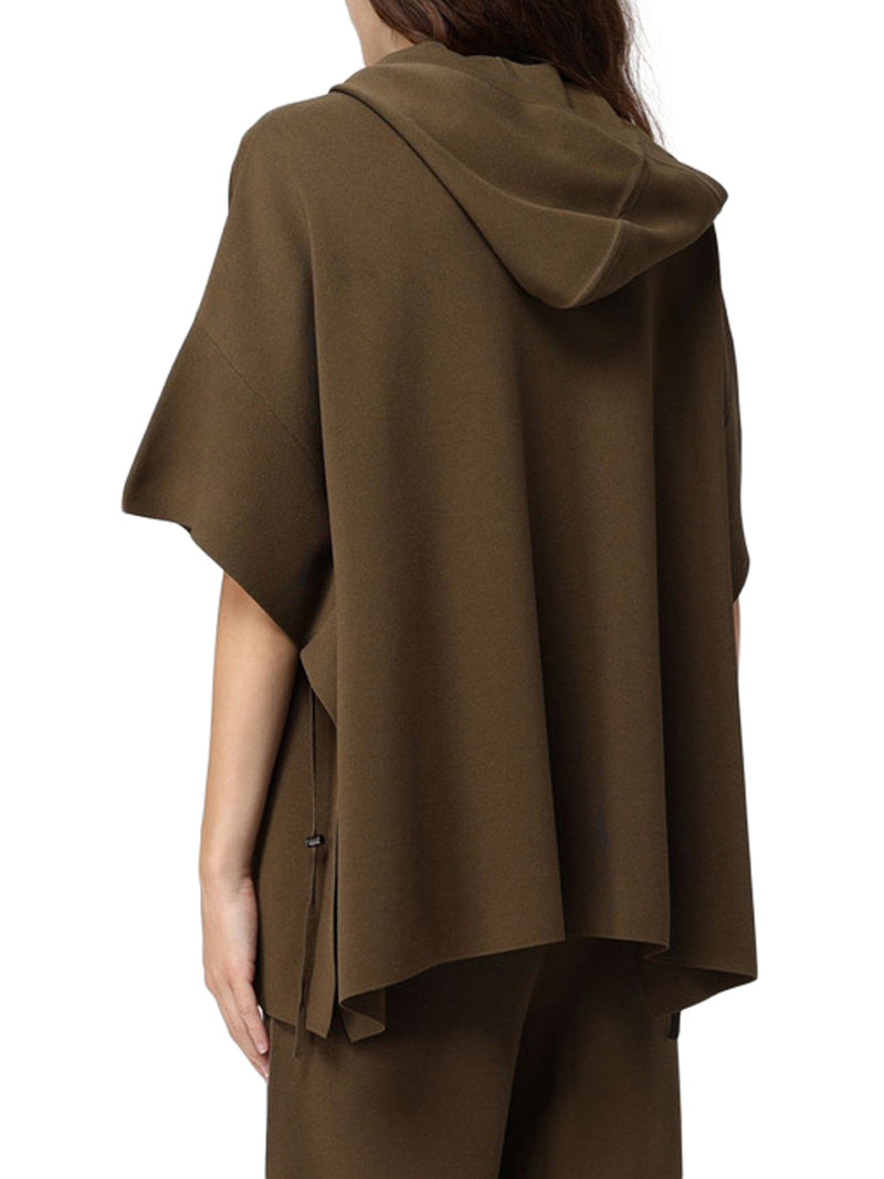 CARDIGAN AMPIO IN VISCOSA CRÊPE