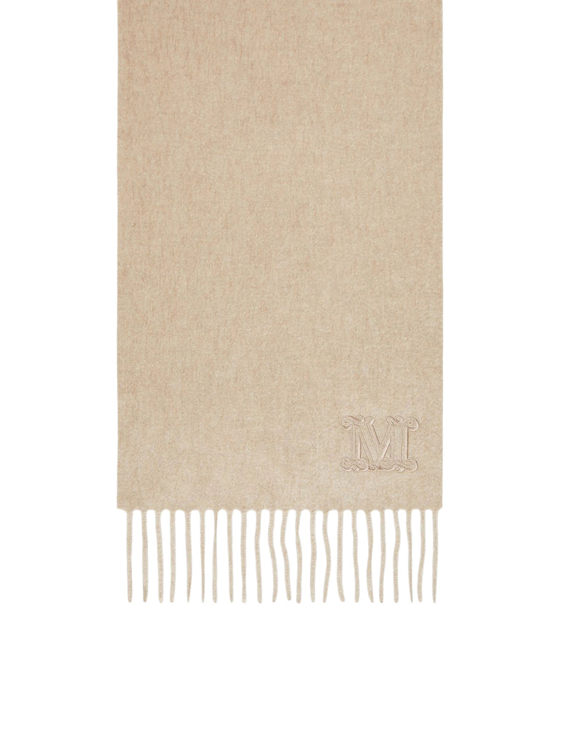 STOLA IN CACHEMIRE CON RICAMO MONOGRAM