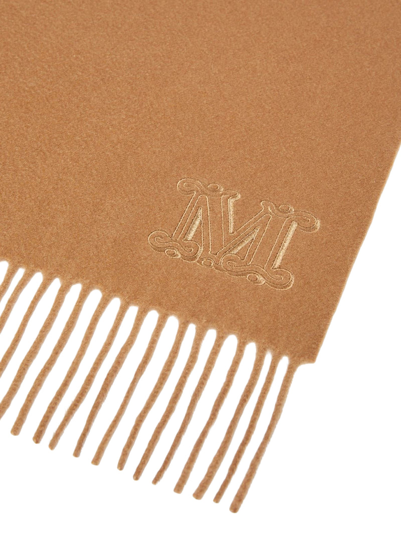 STOLA IN CACHEMIRE CON RICAMO MONOGRAM