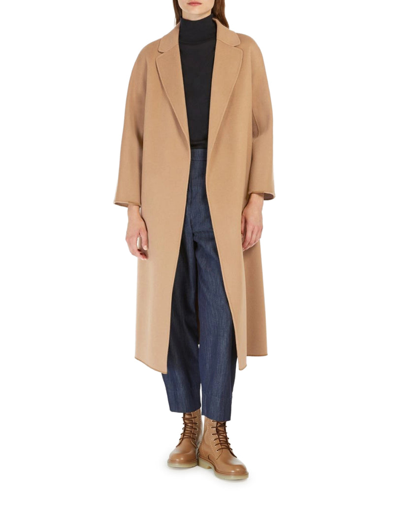 CAPPOTTO MIDI ESTURIA IN DRAP DI LANA