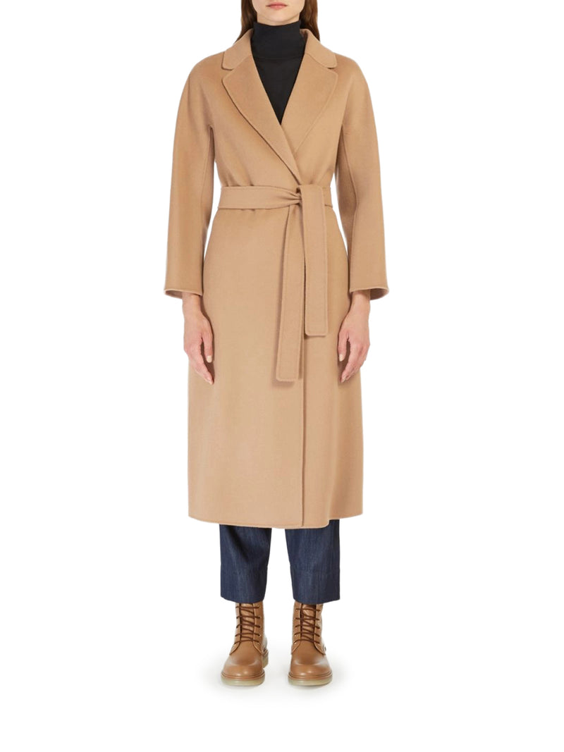 CAPPOTTO MIDI ESTURIA IN DRAP DI LANA