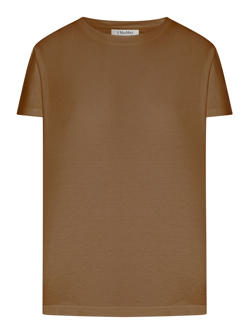 T-SHIRT IN JERSEY DI COTONE E MODAL