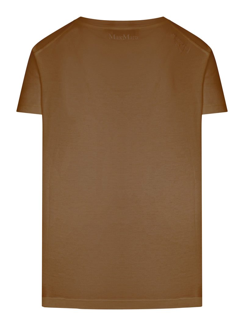 T-SHIRT IN JERSEY DI COTONE E MODAL