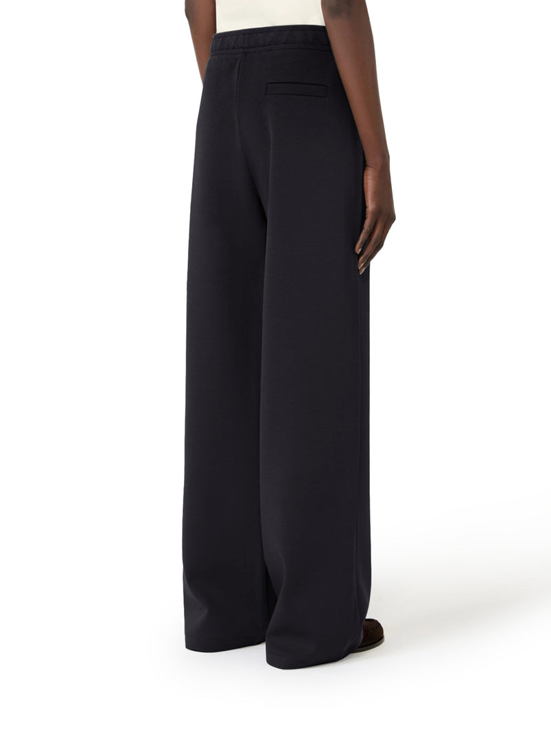 PANTALONE AMPIO IN JERSEY DOUBLE
