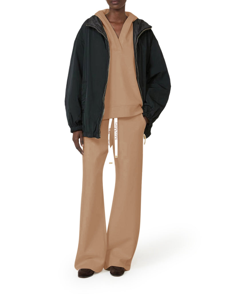 PANTALONE AMPIO IN JERSEY DOUBLE
