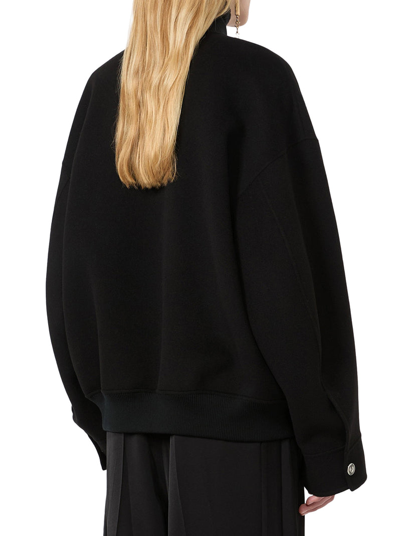 BOMBER IN DOUBLE DI PURA LANA