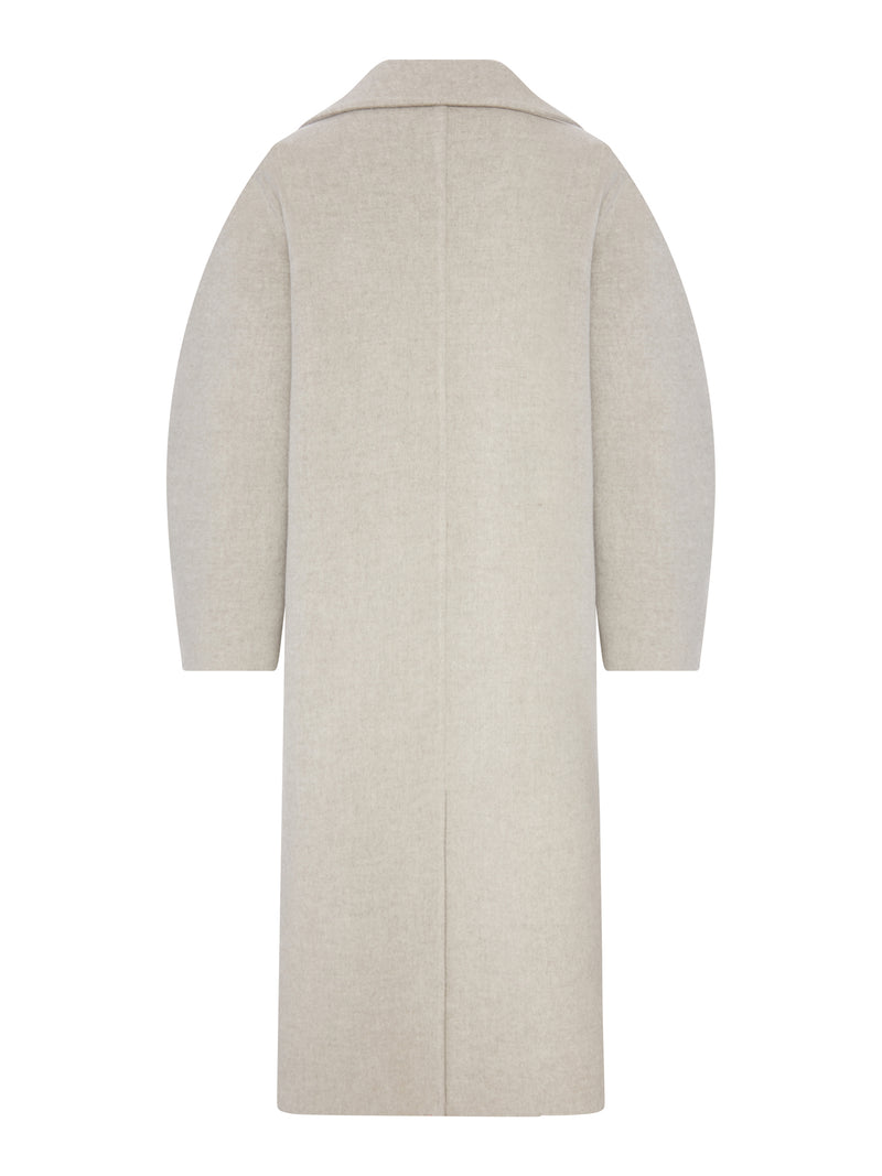 CAPPOTTO LUNGO DOPPIOPETTO IN LANA E CASHMERE