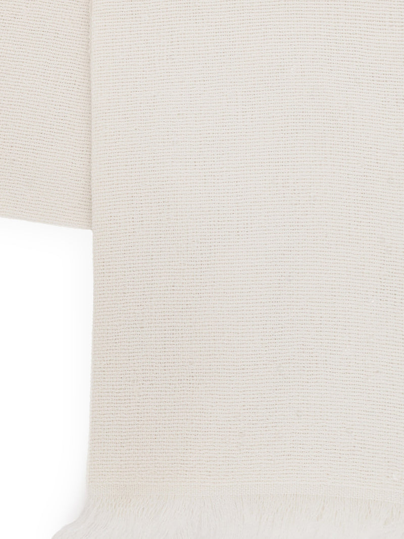 SCIARPA IN CASHMERE E SETA CON PAILLETTES