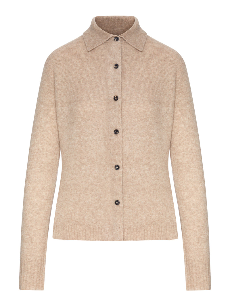 CARDIGAN CON COLLETTO