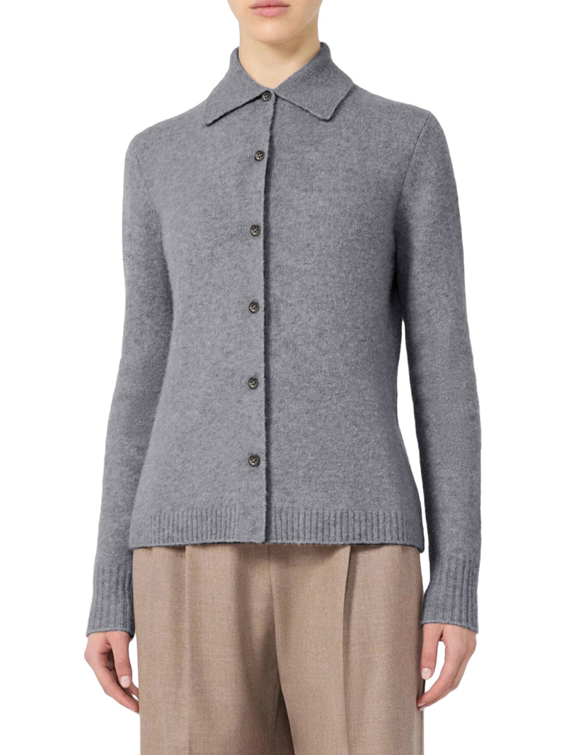 CARDIGAN CON COLLETTO