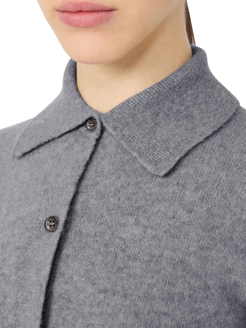 CARDIGAN CON COLLETTO