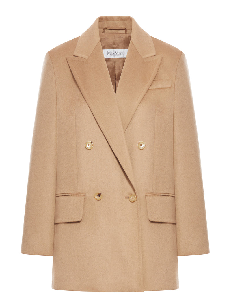 OLIMPIA JACKET IN CAMMELLO ZIBELLINATO