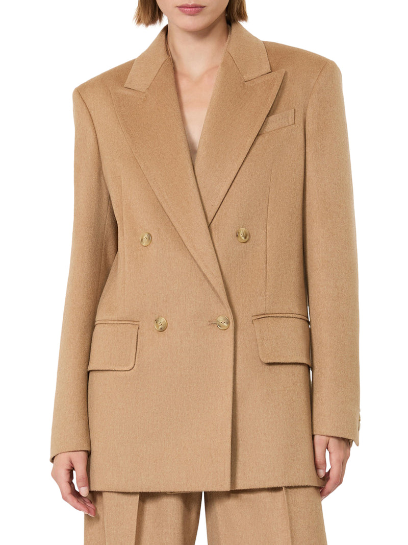 OLIMPIA JACKET IN CAMMELLO ZIBELLINATO