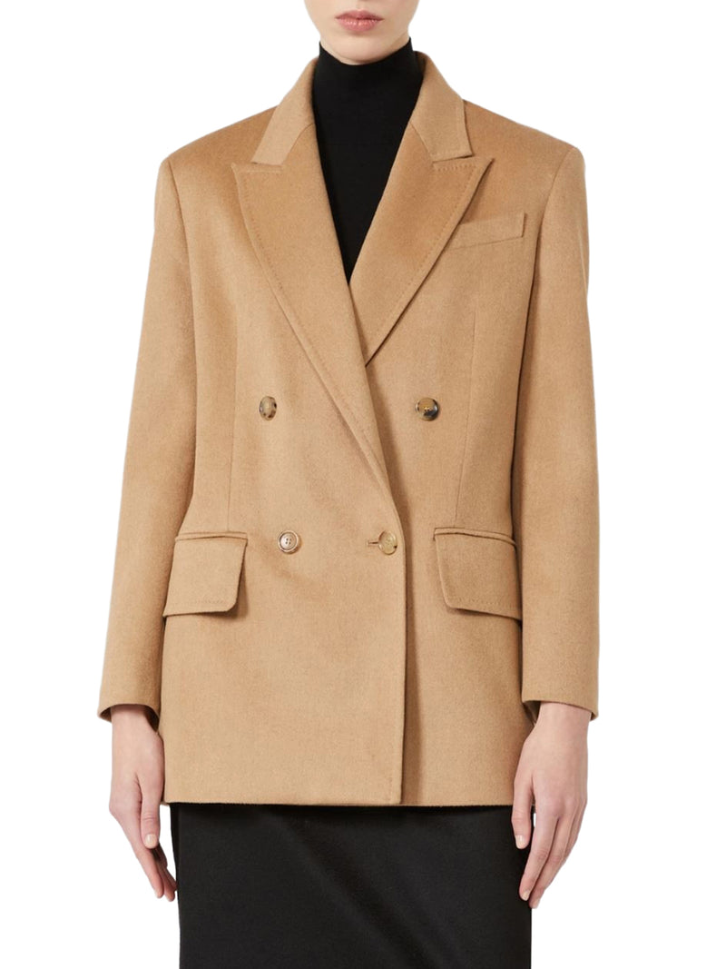 OLIMPIA JACKET IN CAMMELLO ZIBELLINATO