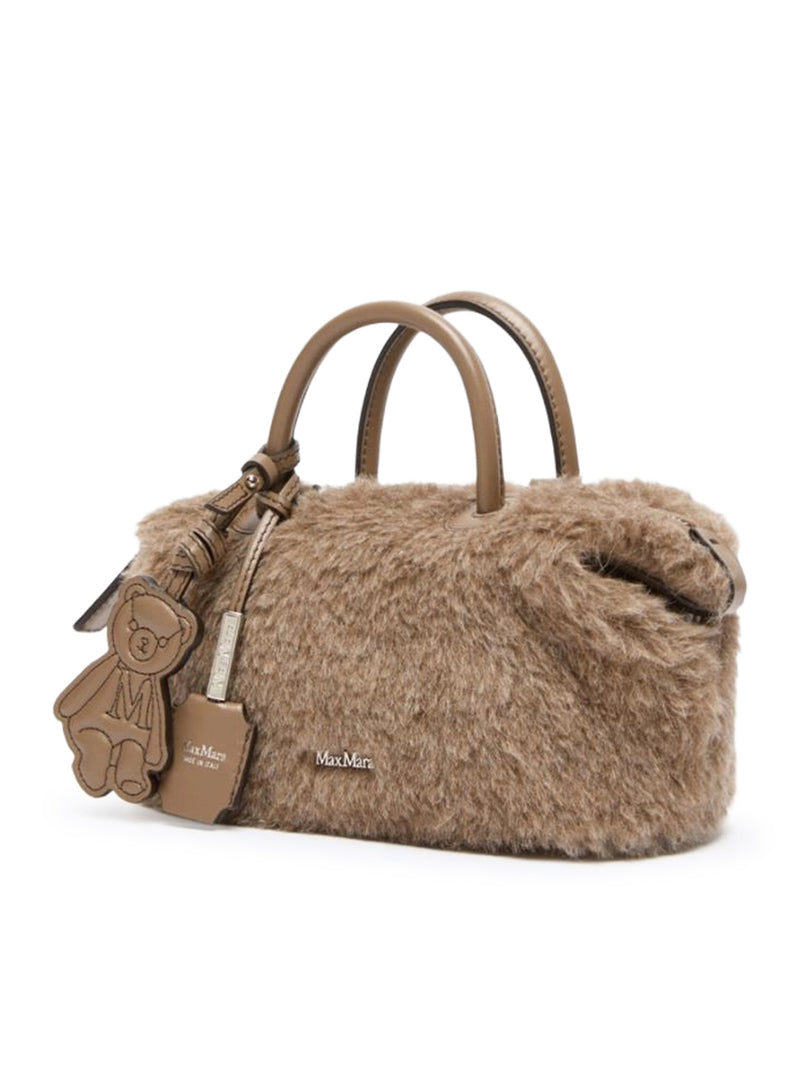 BAULETTO PICCOLO IN TEDDY DI ALPACA E CACHEMIRE