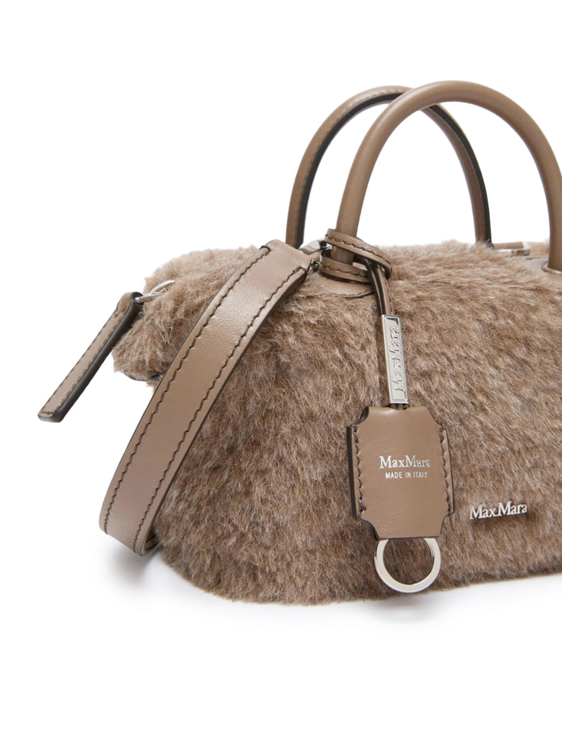 BAULETTO PICCOLO IN TEDDY DI ALPACA E CACHEMIRE