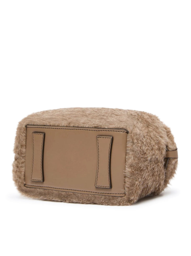 BAULETTO PICCOLO IN TEDDY DI ALPACA E CACHEMIRE