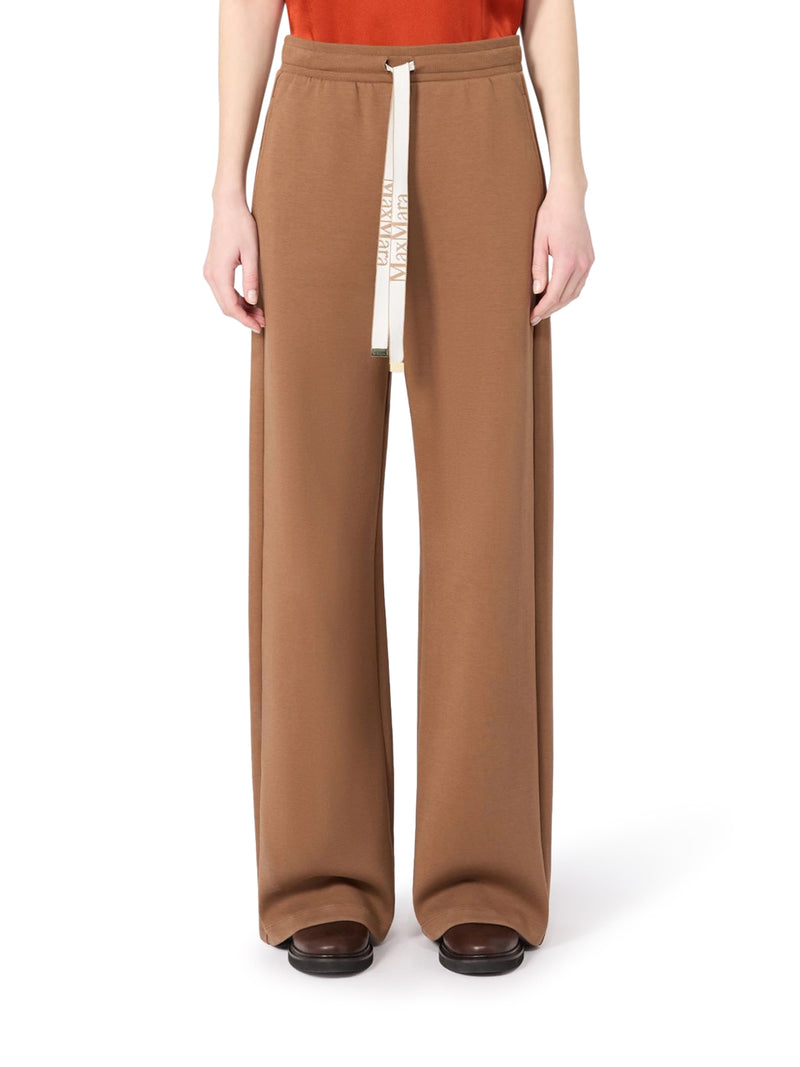 PANTALONE AMPIO IN JERSEY DOUBLE