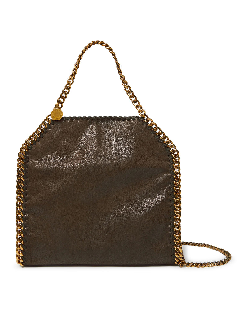 BORSA A MANO FALABELLA MINI IN SHAGGY DEER CIOCCOLATO