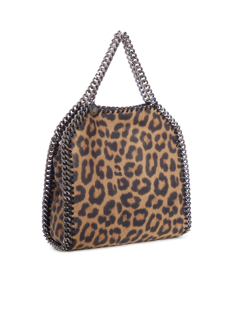 BORSA MINI FALABELLA LEOPARDATA