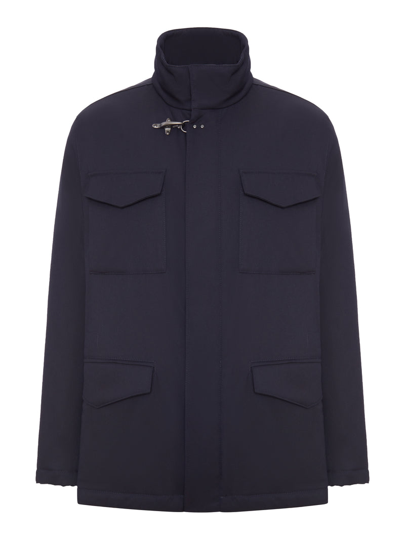 FIELD JACKET TRAVEL IN LANA STRETCH